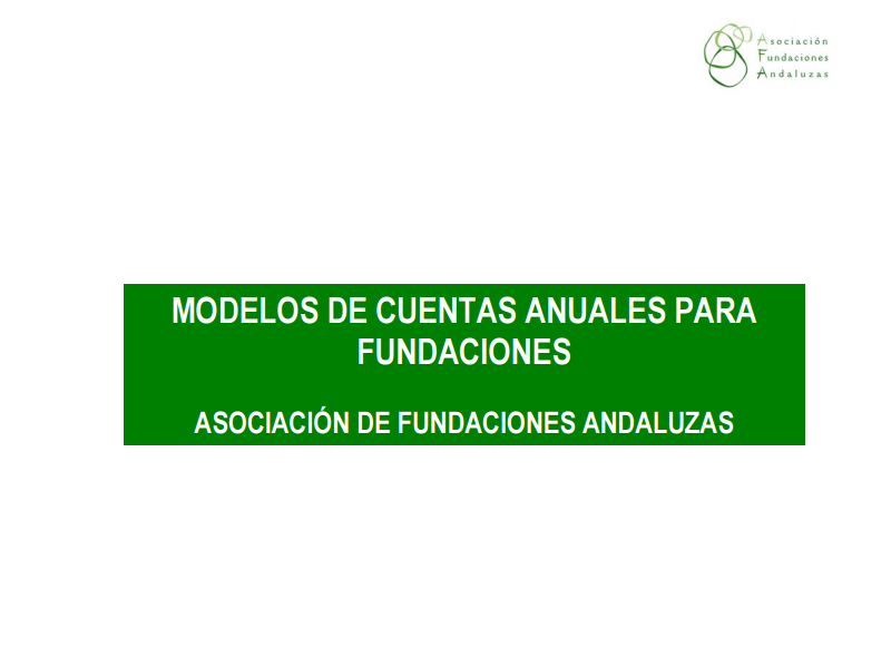 Modelo de Cuentas Anuales