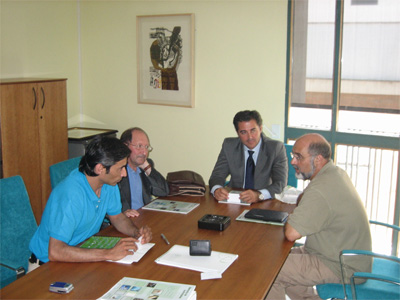 Reunión con el Director General de Museos de la Consejería de Cultura de la Junta de Andalucía