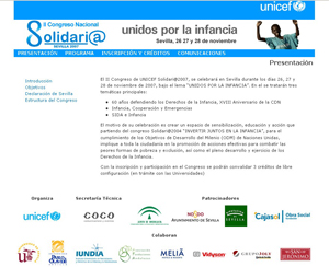La Asociación de Fundaciones Andaluzas colabora con UNICEF.