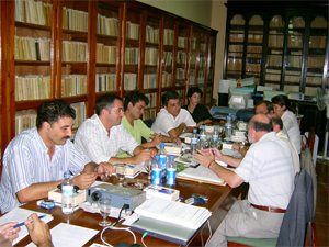 Grupo de trabajo de las fundaciones literarias.