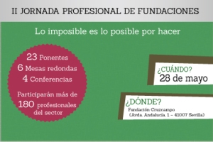 Últimas plazas para la II Jornada Profesional de Fundaciones