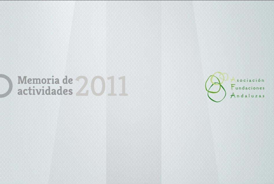 Memoria de Actividades 2011