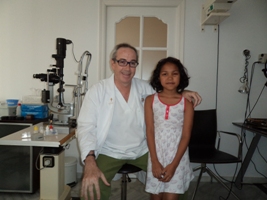 Fundación La Arruzafa opera en Córdoba a un niña de Madagascar