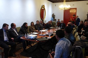 La Diputación de Córdoba comparte su modelo de gestión con colaboradores peruanos de Fundación Social Universal