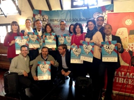 Presentación del VI Mercadillo de Navidad de la  Agrupación Unidos contra el Cáncer