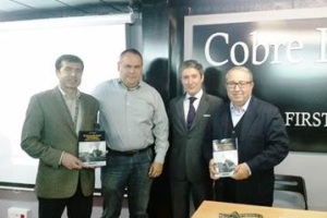 La Fundación Cobre las Cruces presentó el libro ‘El ferrocarril minero del Guadiana. Historia de un tren olvidado’