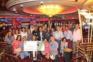 La Fundación Cudeca recibe el cheque del V Torneo de Golf ‘Fernando Martín Pinto’