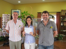 Athletic Puerta Blanca entrega los fondos recaudados  en su 1er Encuentro Solidario por Cudeca
