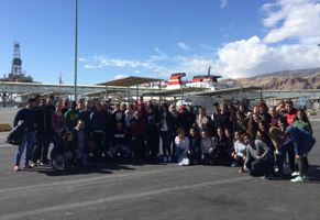 Alumnos de Comercio Exterior del IES Fuente Nueva visitan el Puerto de Almería