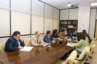 El Grupo de Trabajo "Fundaciones Sanitarias" es recibido por el viceconsejero de Salud