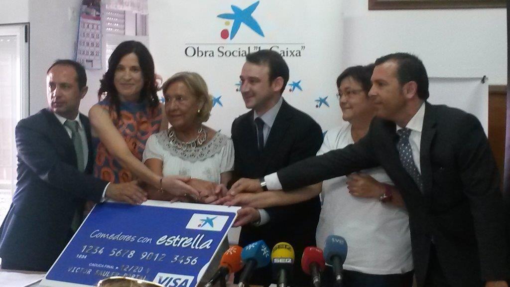 La Fundación Prolibertas, beneficiaria de la campaña ‘Comedores con Estrella’, de la Obra Social ‘la Caixa’