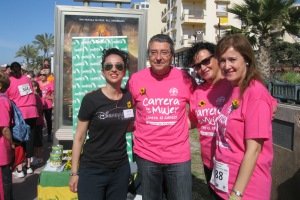 I Carrera Popular de la Mujer contra el Cáncer a beneficio  de la Fundación Cudeca y ASAMMA