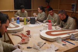 La escuela taller Catedral VII de la Fundación Forja XXI rejuvenece la Capilla Real