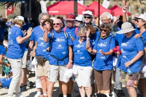 Gran exito de la Marcha por Cudeca Walkathon 2014