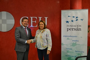 La Fundación Persán y la Fundación San Pablo Andalucía CEU firman un convenio de colaboración