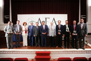 Acto de entrega de la cuarta edición de los Premios AFA