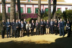 La Fundación Dieta Mediterránea reúne a su patronato en la Hacienda Guzmán