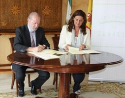 La Fundación Tres Culturas y la Diputación de Sevilla firman un convenio para potenciar el turismo y el empleo