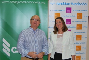 La Fundación Randstad y el Consejo Andaluz de Colegios de Médicos desarrollarán acciones de sensibilización conjuntas