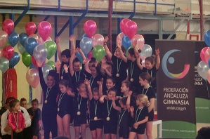 Oro para los alumnos de Gimnasia Acrobática del Colegio CEU Sevilla