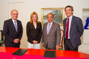 El Museo Carmen Thyssen Málaga y la UNIA firman un convenio para impulsar actividades académicas y culturales