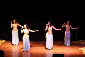 Celabrado el evento ‘Baile de vientre’ en Churriana por Cudeca