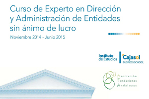 Ultimas plazas para el Curso de Experto en Dirección y Administración de Entidades Sin Ánimo de Lucro