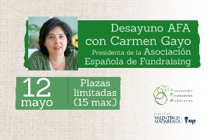 Nuevo Desayuno AFA con Carmen Gayo, presidenta de la AEFundraising