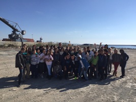 El colegio ‘Virgen del Rosario’ visita el puerto de Almería