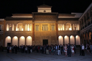 La Fundación Sevillana Endesa inaugura la iluminación artística de parte del Real Alcázar de Sevilla