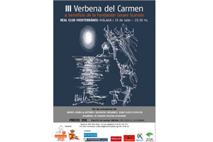 El Club Mediterráneo de Málaga celebra su III Verbena del Carmen a favor de la Fundación Cesare Scariolo
