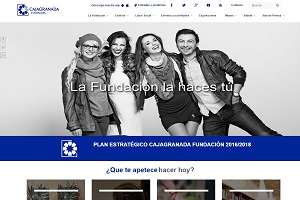 La CAJAGRANADA Fundación renueva su página web