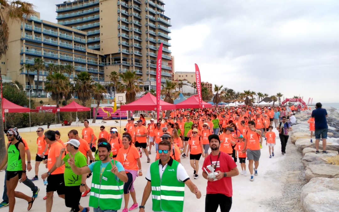 Más de 1.000 personas participan en la Marcha por Cudeca