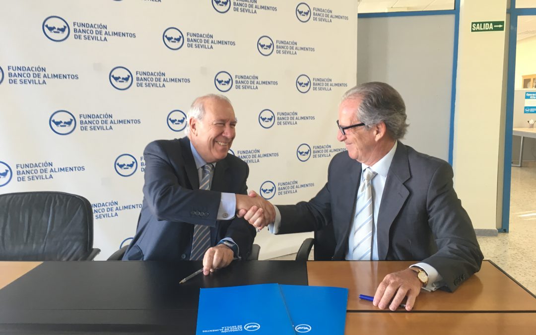El Banco de Alimentos de Sevilla y Funddatec firman un convenio de colaboración