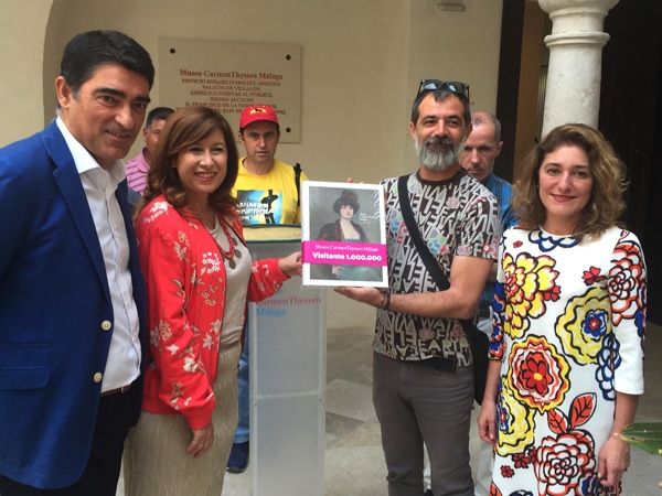 El Museo Carmen Thyssen Málaga recibe el visitante un millón