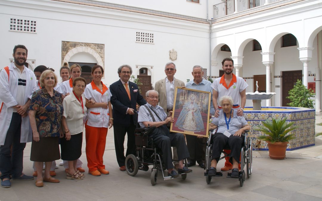 La Virgen Macarena ya cuida a los mayores de San Juan de la Palma