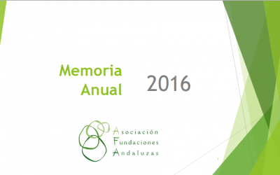 Memoria de Actividades 2016