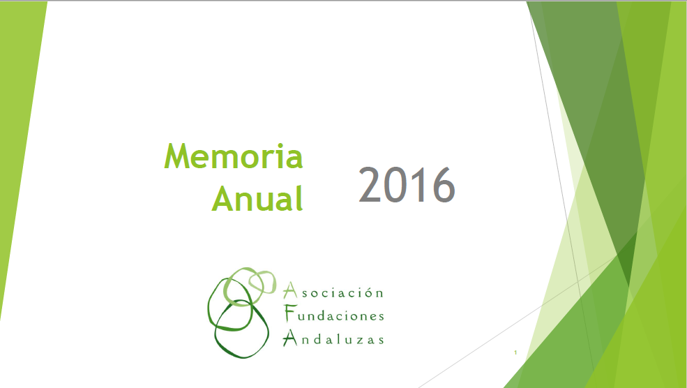 Memoria de Actividades 2016