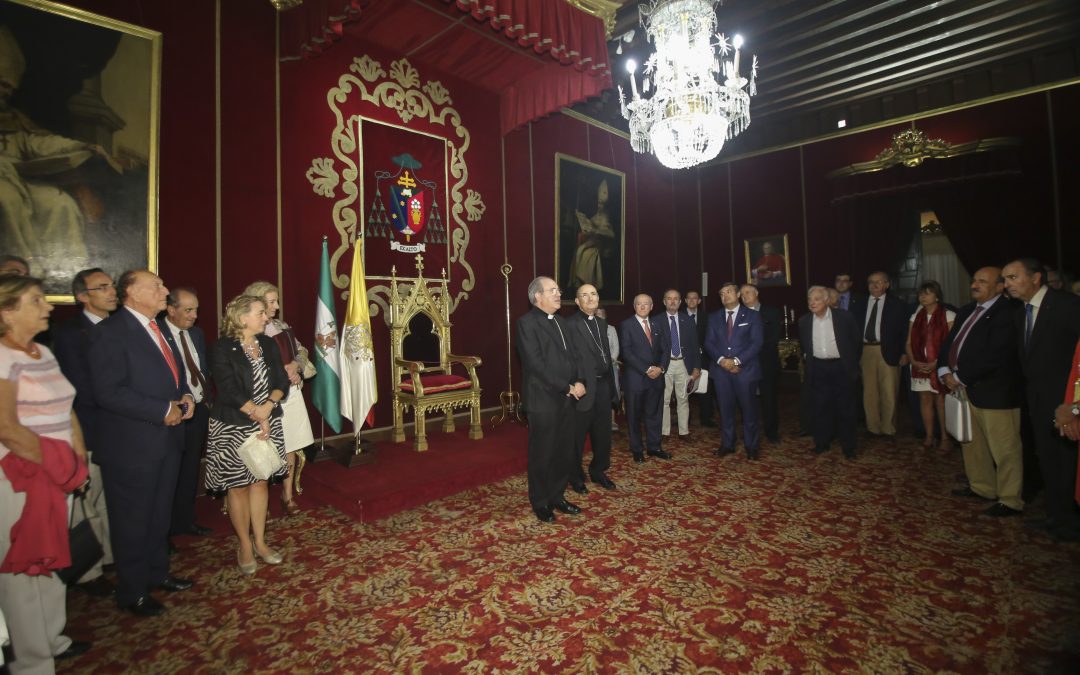 El Arzobispo de Sevilla recibe a los participantes de la ACdP