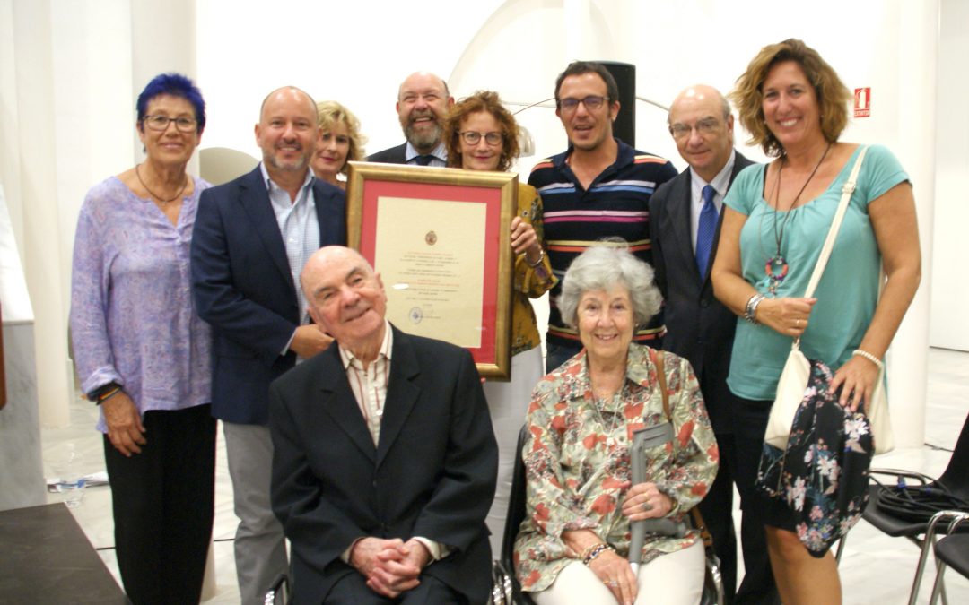 El Ayuntamiento de Cádiz premia a la Fundación Gerón