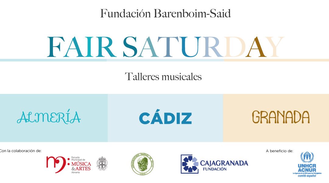 La Fundación Barenboim-Said participa en Fair Saturday