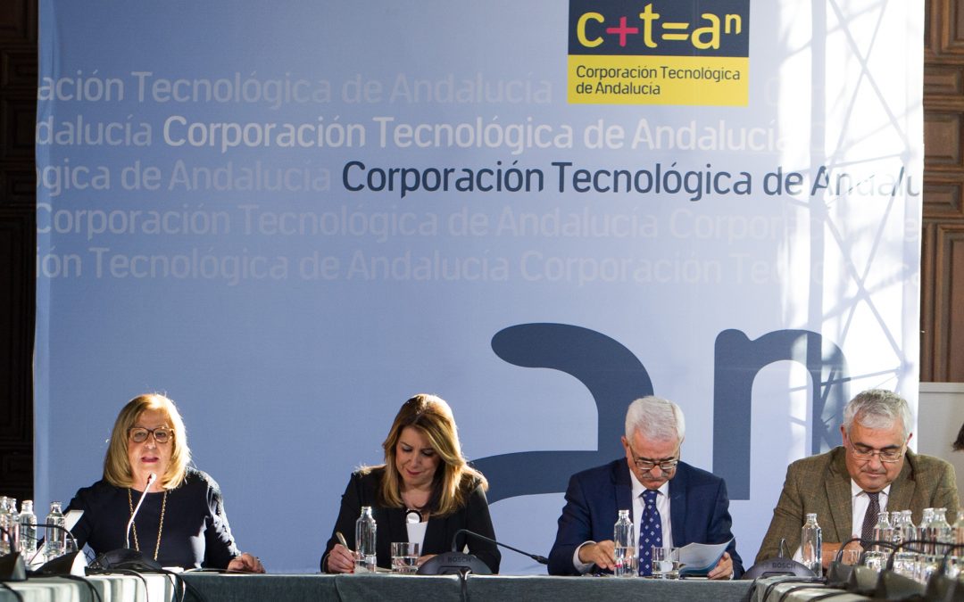 Susana Díaz preside la reunión del Patronato de Corporación Tecnológica de Andalucía