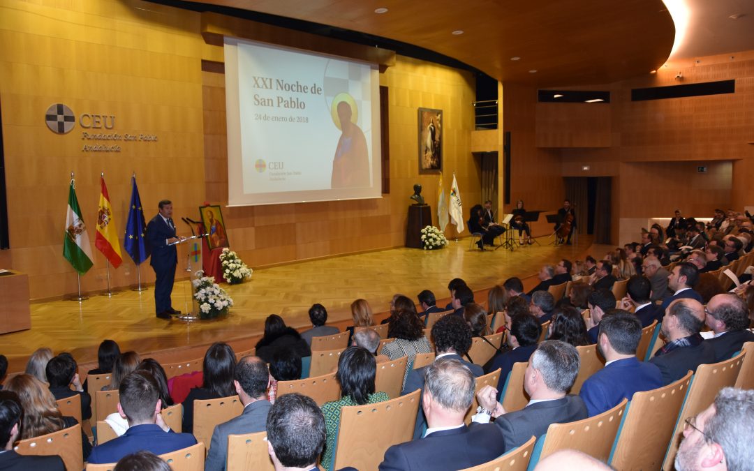La Fundación San Pablo Andalucía CEU celebró la XXI Noche de San Pablo