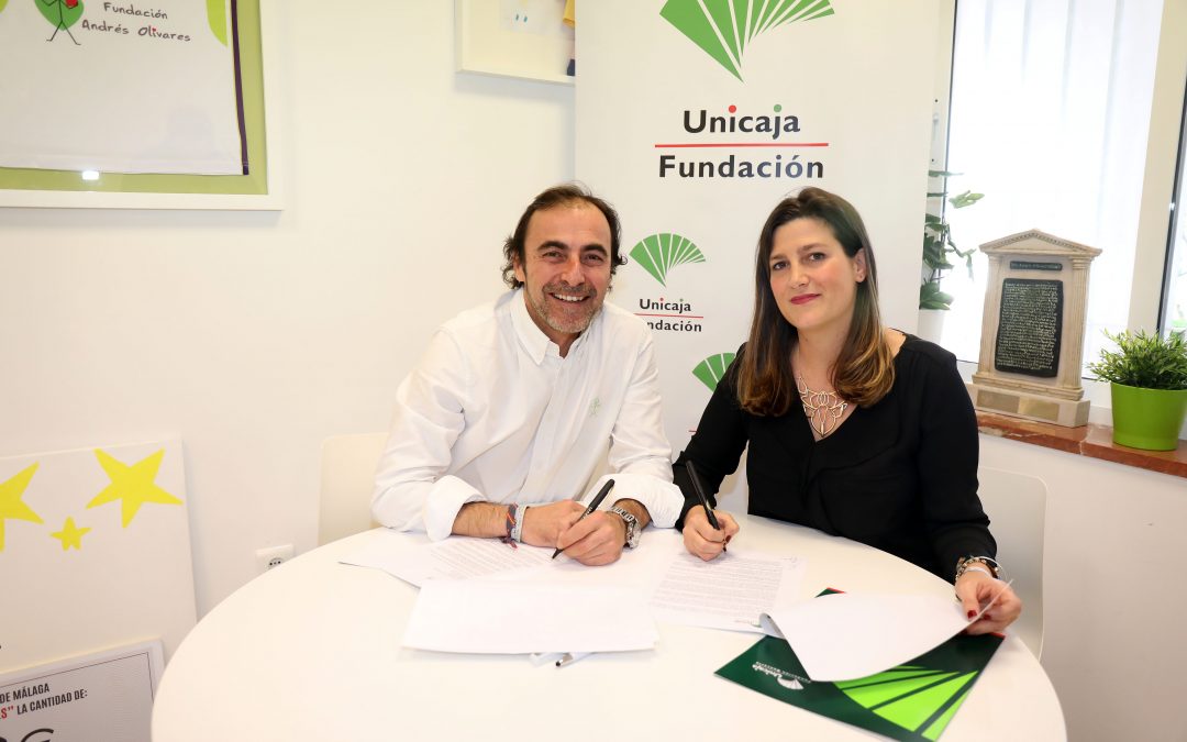 La Fundación Unicaja colaborará con la Fundación Andrés Olivares