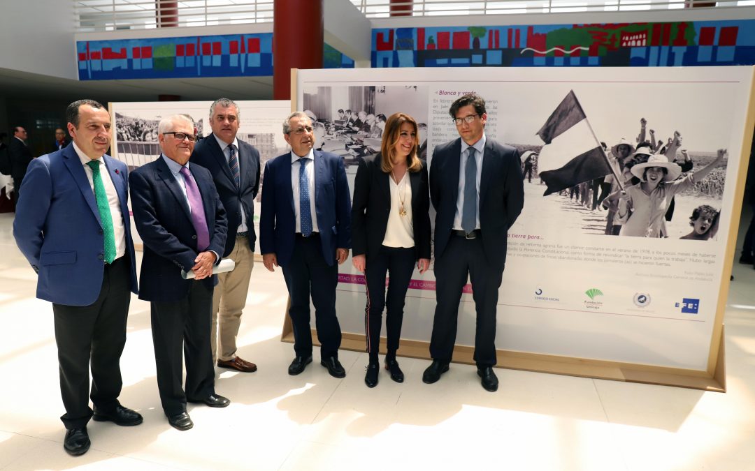 Fundación Unicaja inaugura una exposición sobre el 40 aniversario de la Constitución