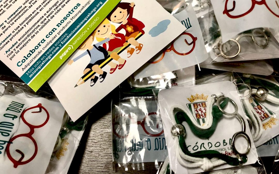 Fundación Miaoquehago y Fundación Córdoba CF colaboran en una nueva campaña solidaria