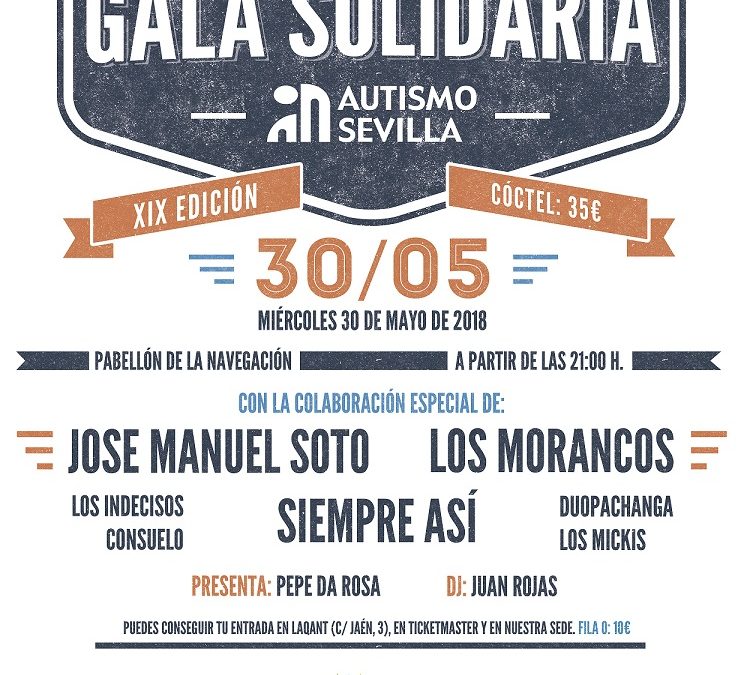 XIX Gala Solidaria Autismo Sevilla