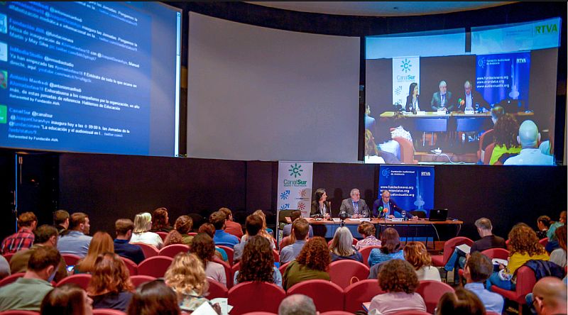 Éxito de participación en las Jornadas «La educación y el audiovisual en la era digital»