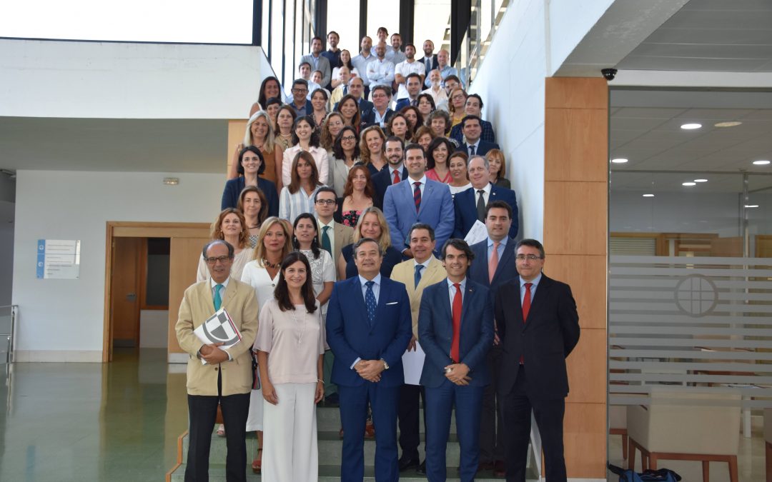 Claustro fin de curso del CEU Cardenal Spínola