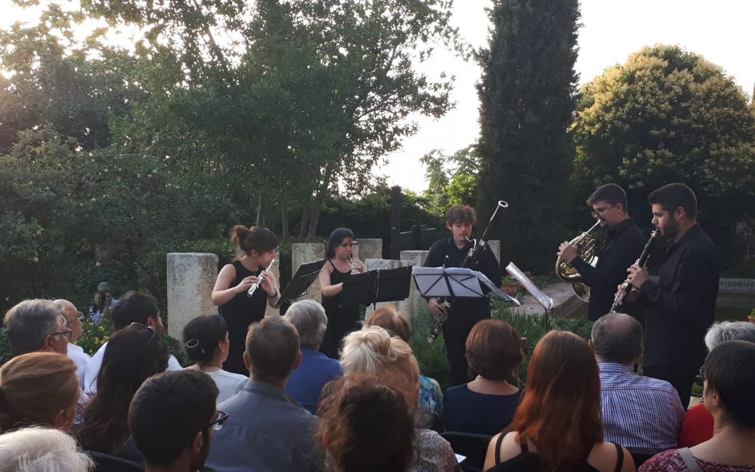 Quinteto de viento en el Algibe del Rey organizado por la Fundación AguaGranada